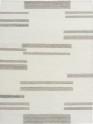 Modern/Bohemian White/Ivory Wool Area Rug: Madison Dacota 1349052: Ivory/Sand (Hand-Woven Area Rug)