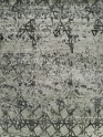 Modern Grey/Silver Area Rug: Regal Infusion 189149: Grey (Hand-Knotted Area Rug)