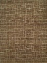 Modern Brown Wool Area Rug: Regal Joyfull Dance 1810366: Brown (Hand-Knotted Area Rug)