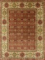 Traditional Red/Burgundy Wool Area Rug: Mafi Signature Khanna KH-1276 (Hand-Knotted Area Rug)