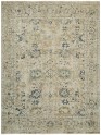 Traditional Beige/Tan Wool Area Rug: Regal Lake Roosevelt 1812708: Parchment/Blue (Hand-Knotted Area Rug)
