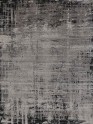 Transitional/Modern Charcoal/Black Wool Area Rug: Mafi Signature Modi LUX-480 (Hand-Knotted Area Rug)