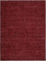 Modern/Transitional Burgundy Wool Area Rug: Silk Road Laila 19129203 (Handmade Area Rug)