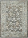 Regal | Maison Quartz | 1813679: Brown/Sage area rug Traditional Brown Area Rug: Regal Maison Quartz 1813679: Brown/Sage (Power-Loomed Area Rug)