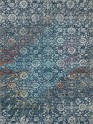 Transitional/Traditional Blue/Navy Wool Area Rug: Mafi Signature Gelato NM-7260 (Hand-Knotted Area Rug)