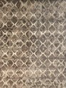 Modern Grey/Silver Wool Area Rug: Regal Oracle 1815377: Zinc (Hand-Knotted Area Rug)