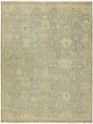 Traditional Blue/Navy Wool Area Rug: Regal Old Urban 1815764: Vintage Aqua (Hand-Knotted Area Rug)