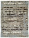Bohemian/Transitional Beige/Tan Wool Area Rug: Regal Tswana 1820923: Grey Earth/Water (Hand-Knotted Area Rug)