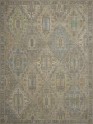 Traditional Brown Wool Area Rug: Antiquity Willow Crest 1230101: Brown/Sage (Hand-Knotted Area Rug)