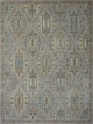 Traditional Grey/Silver Wool Area Rug: Antiquity Willow Crest 1230101: Slate/Teal (Hand-Knotted Area Rug)