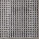 Modern/Transitional Grey/Silver Area Rug: Design Organics Symmetry 4192567: Chrome (Power-Loomed Area Rug)