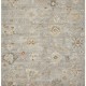 Transitional/Transitional Grey/Silver Wool Area Rug: Regal Akasha 181524: Pearl Grey (Hand-Knotted Area Rug)