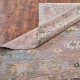 Traditional Orange/Rust Wool Area Rug: Regal Amarillo 181600: Brick (Hand-Knotted Area Rug)