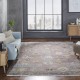 Traditional Orange/Rust Wool Area Rug: Regal Amarillo 181600: Brick (Hand-Knotted Area Rug)