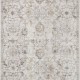 Traditional White/Ivory Area Rug: Allure Bright Nydra 1230 (Power-Loomed Area Rug)