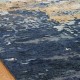 Transitional/Modern Blue/Navy Wool Area Rug: Regal Equestrian 185385: Blue (Hand-Knotted Area Rug)