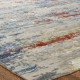 Transitional/Modern Blue/Navy Wool Area Rug: Regal Equestrian 185785: Blue/Multi (Hand-Knotted Area Rug)