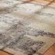 Transitional/Modern Grey/Silver Wool Area Rug: Regal Erasure 185373: Grey (Hand-Knotted Area Rug)