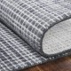 Transitional/Modern Grey/Silver Wool Area Rug: Regal Harbor Days 188522: Steel/White (Handmade Area Rug)