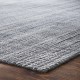 Transitional/Modern Grey/Silver Wool Area Rug: Regal Harbor Days 188522: Steel/White (Handmade Area Rug)