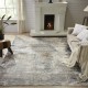 Traditional/Transitional Grey/Silver Area Rug: Regal Klondike 1811143: Pearl Grey/Multi (Power-Loomed Area Rug)