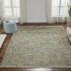Traditional Green Wool Area Rug: Regal Lake Roosevelt 1812508: Vintage Seagrass (Hand-Knotted Area Rug)
