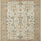 Traditional Beige/Tan Wool Area Rug: Regal Lake Roosevelt 1812118: Parchment/Gold (Hand-Knotted Area Rug)