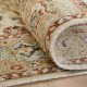 Traditional Beige/Tan Wool Area Rug: Regal Lake Roosevelt 1812118: Parchment/Gold (Hand-Knotted Area Rug)
