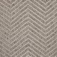 Modern/Transitional/Indoor-Outdoor Grey/Silver Area Rug: Design Organics Leeds 41249: Grey (Power-Loomed Area Rug)