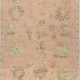 Transitional/Traditional Pink/Purple Wool Area Rug: Silk Road Lowlands 19127103 (Hand-Knotted Area Rug)