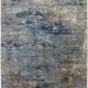 Transitional/Modern Blue/Navy Wool Area Rug: Regal New Love 1814683: Sandstorm Blue (Hand-Knotted Area Rug)