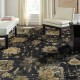 Traditional/Transitional Charcoal/Black Wool Area Rug: Regal Oballa 1815590: Black (Hand-Knotted Area Rug)