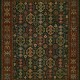 Traditional/Bohemian Multi Wool Area Rug: Regal Sudan 1819672: Multi/Red (Handmade Area Rug)